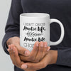 Auntie Life - White glossy mug