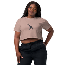 Giraffe - Women’s crop top