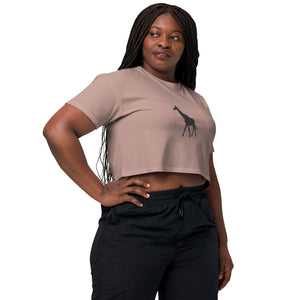 Giraffe - Women’s crop top